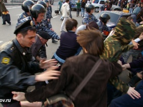 Задержание на митинге, Собкор®ru